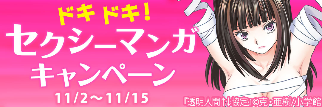 小学館　ドキドキ！セクシーマンガキャンペーン